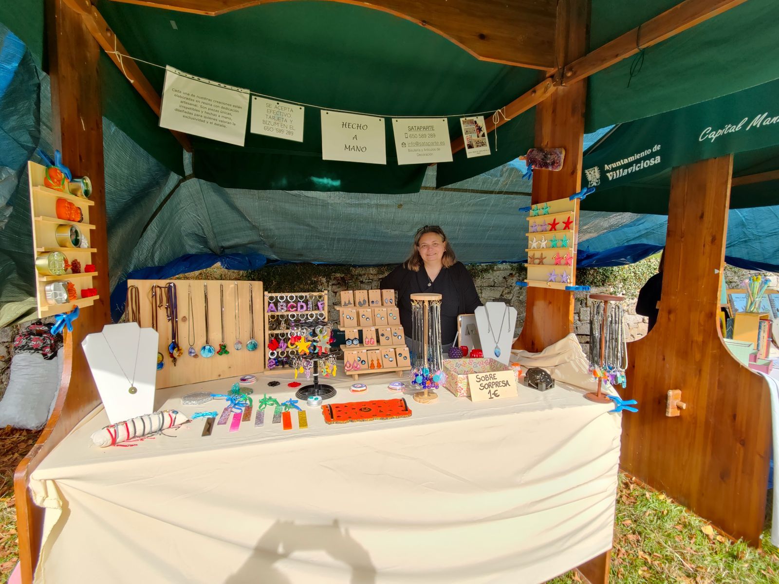 Así vivió Camoca su feria del lino y las nueces