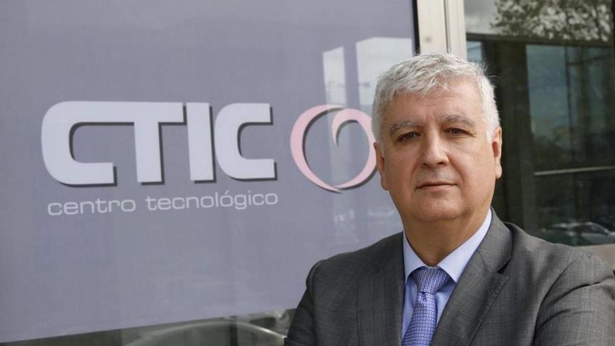 Áureo Díaz-Carrasco, ayer, en la sede de CTIC.