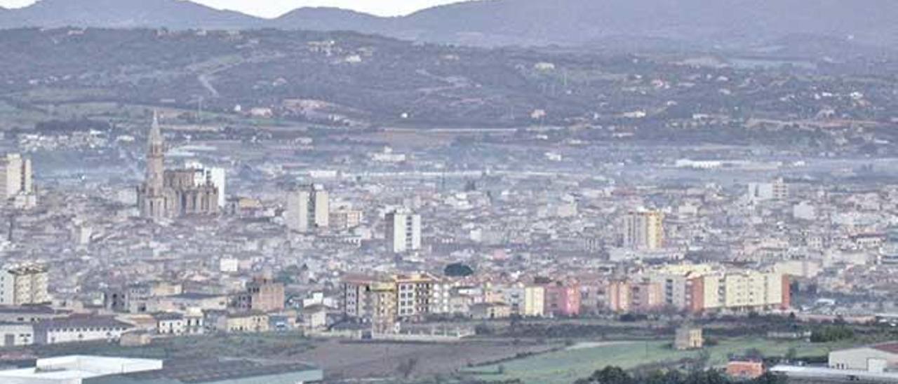 Panorámica de la ciudad de Manacor.