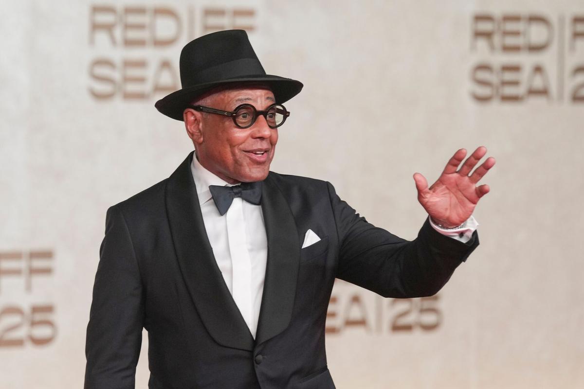 Giancarlo Esposito, en el festival de Yeda, en Arabia Saudí, a principios de diciembre