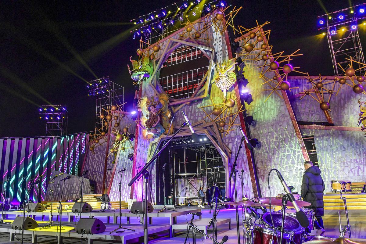 CARNAVAL LAS PALMAS 2024 Las luces del Carnaval de Las Palmas de Gran