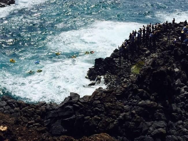 Entierro en La Graciosa de Nauzet Guadalupe Betancort