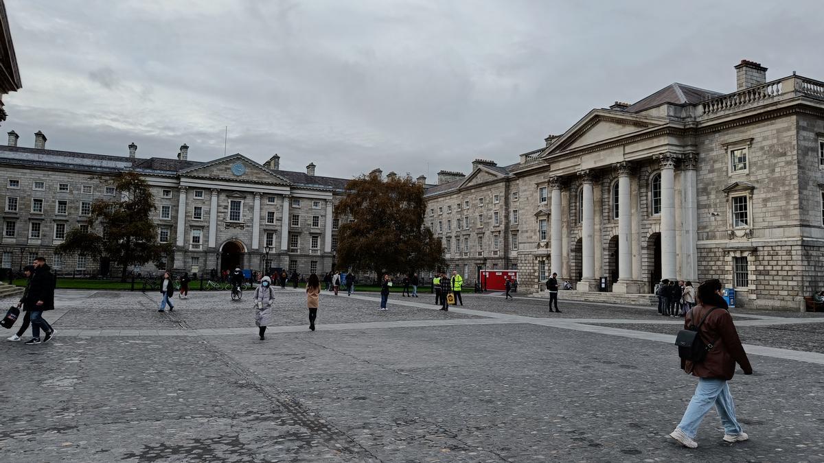 Plaza histórica del Trinity College