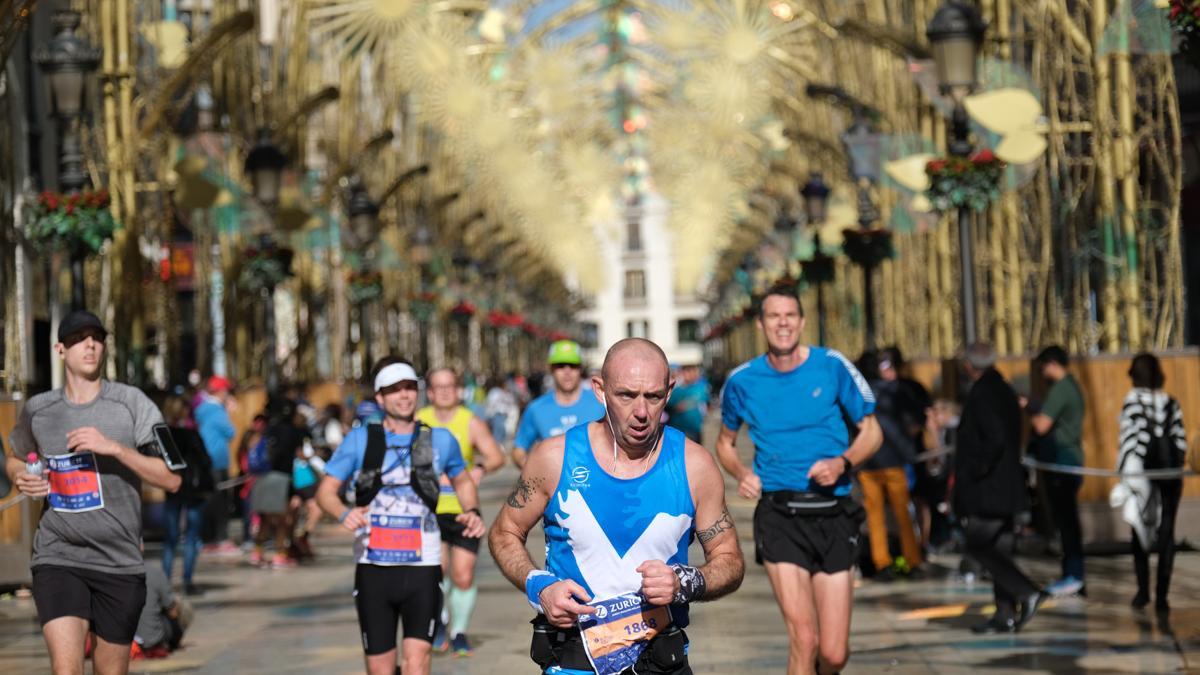 Las imágenes de la Zúrich Maratón de Málaga de 2021