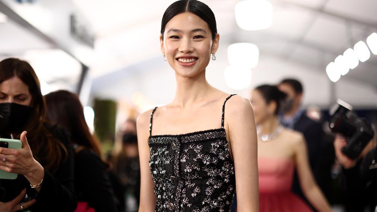 La protagonista de 'El Juego del Calamar', Jung Ho-Yeon, deslumbra en los Premios SAG 2022 vestida de Louis Vuitton