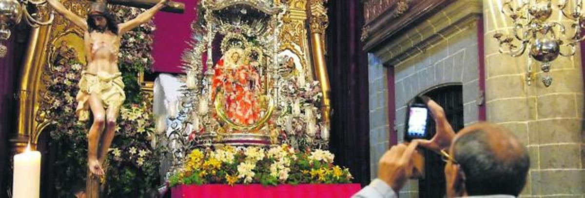Y la Virgen se puso en camino desde Teror