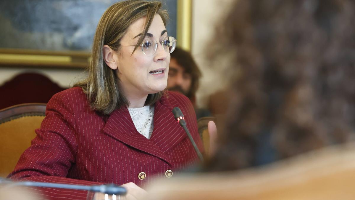 Sonsoles Peralta, portavoz de Vox en el Ayuntamiento.