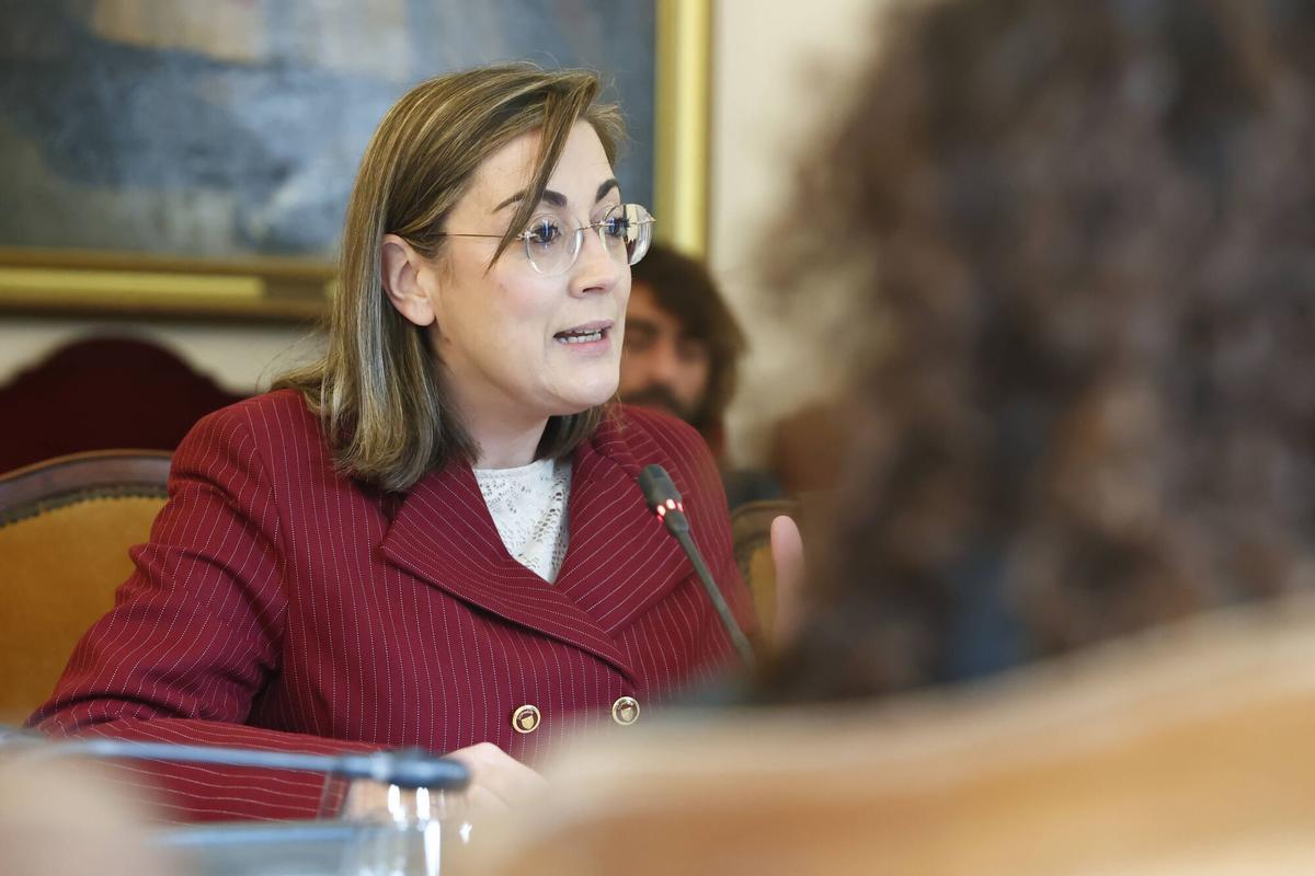 Sonsoles Peralta, la portavoz de Vox en el Ayuntamiento.