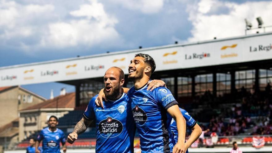 Martín Ochoa vuelve a sonreír en O Couto: "Tenía claro que los goles iban a llegar"