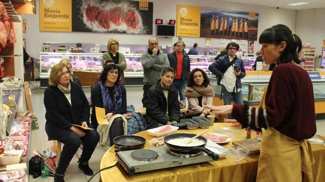Lídia Casademont guia les classes de cuina.