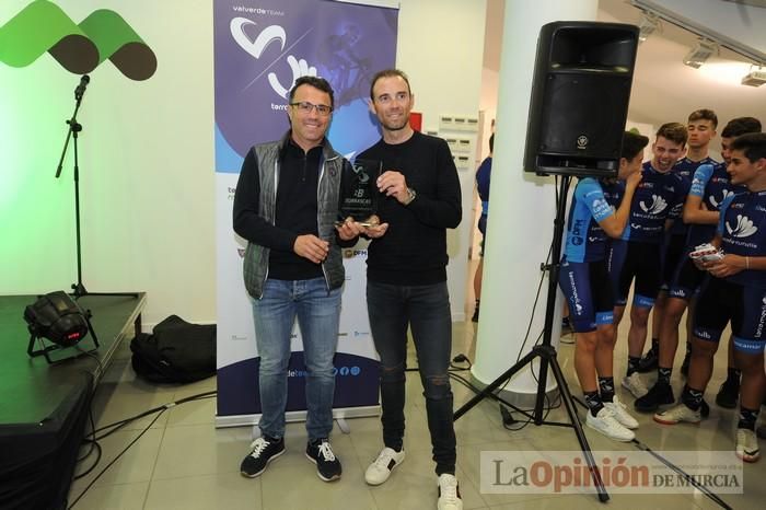 Presentación del Valverde Team en Murcia