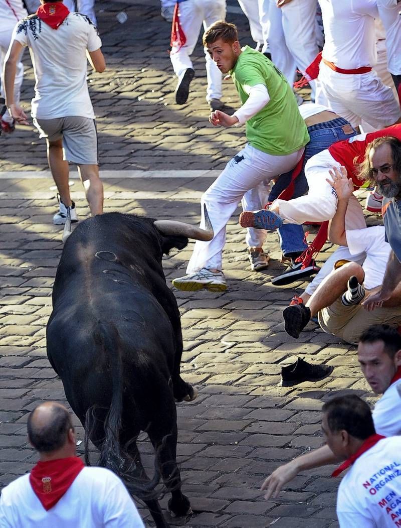 Fotogalería del tercer encierro