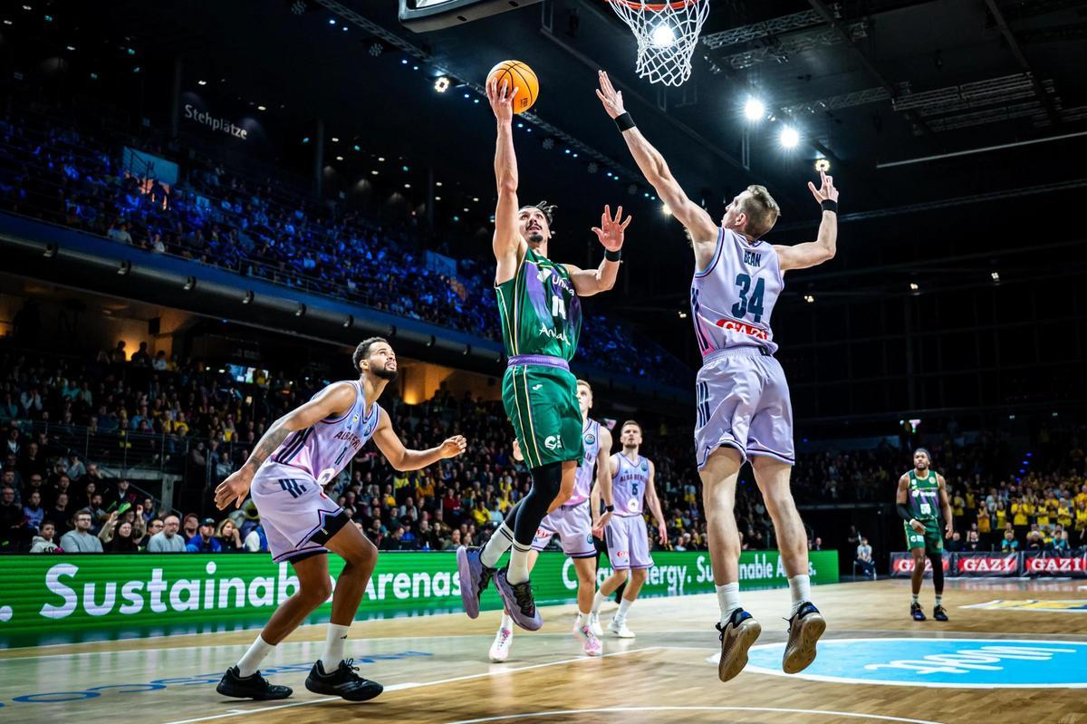 El ALBA Berlín-Unicaja CB de BCL, en imágenes