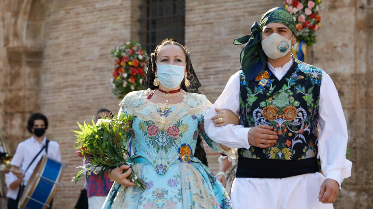 Búscate en el segundo día de Ofrenda por las calles del Mar y Avellanas (entre las 10:00 y 11:00 horas)