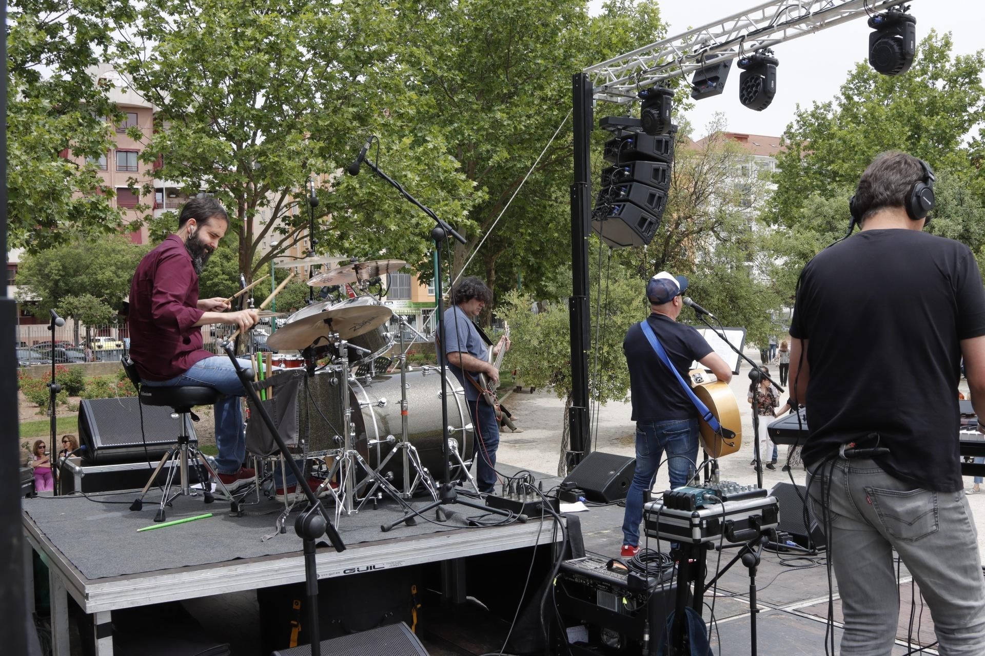 Fiesta de los bares de Cáceres en el parque Padre Pacífico