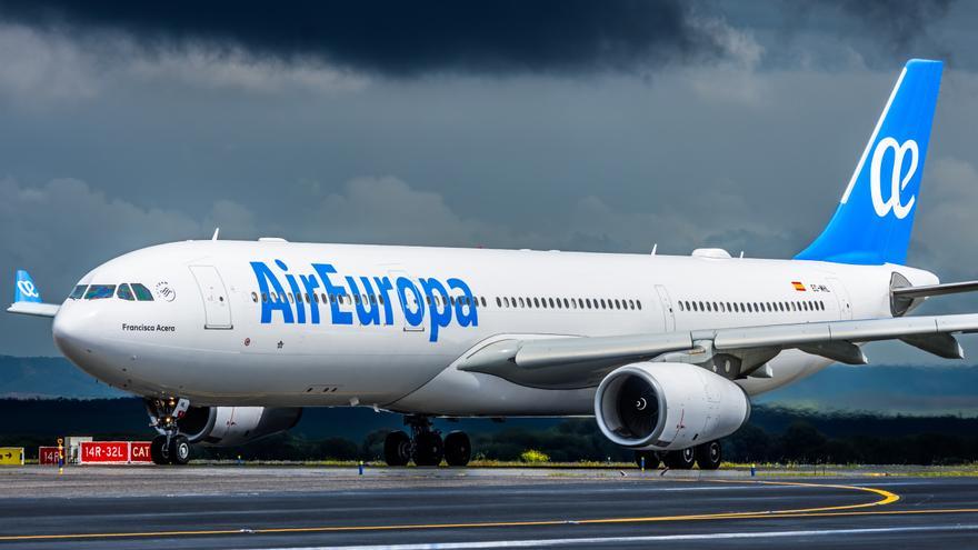 Imagen de archivo de un avión de Air Europa