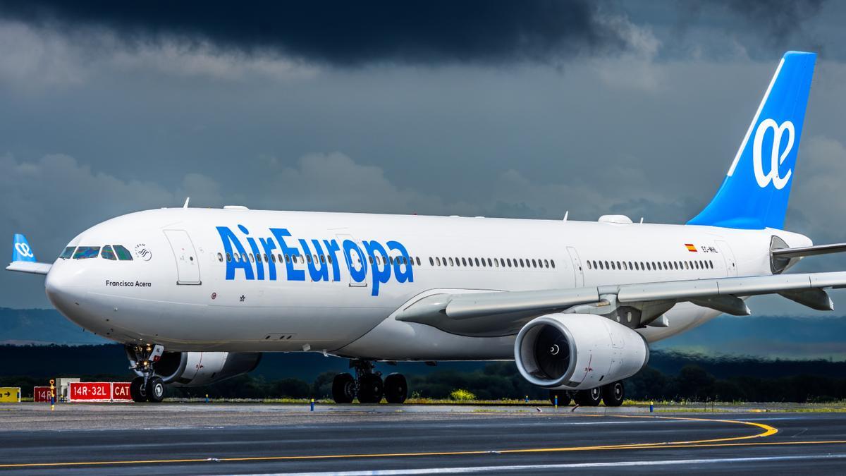 Imagen de archivo de un avión de Air Europa