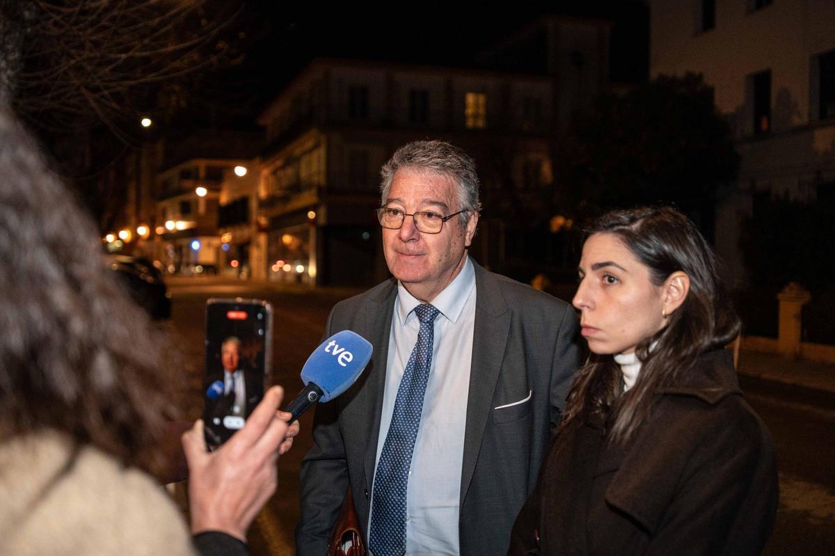 José Duarte y Aurelia Martín, abogados de la defensa.