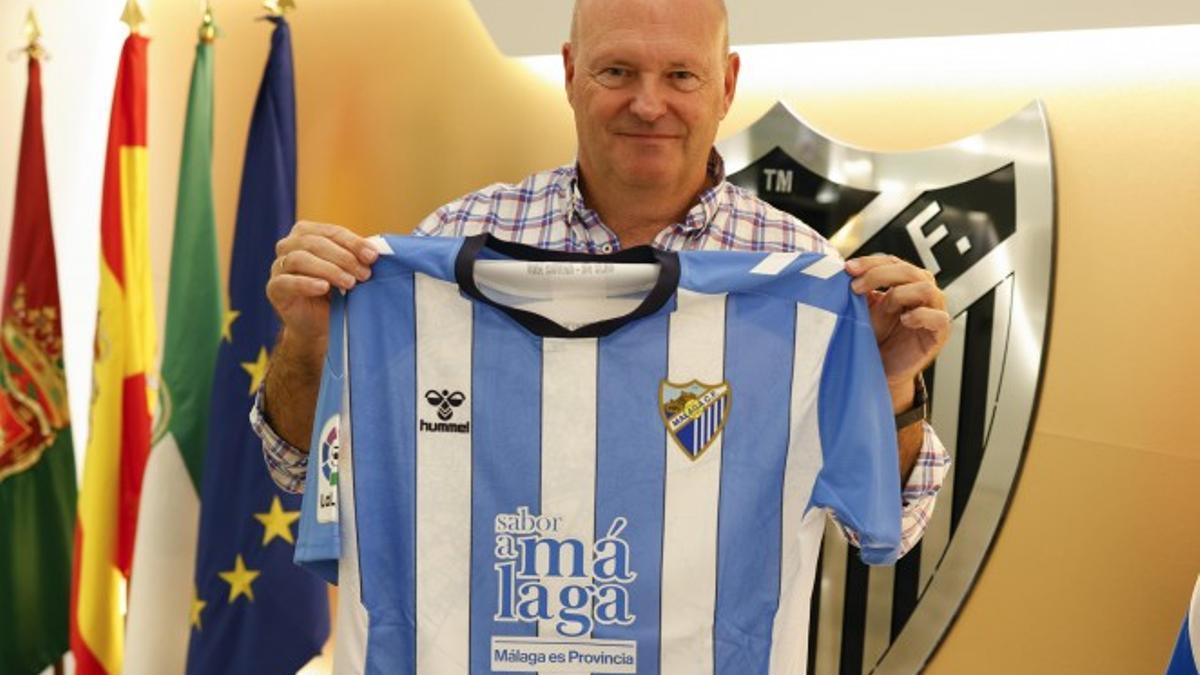 Pepe Mel, nuevo entrenador del Málaga CF.