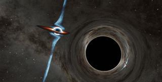 Descubren dos monstruosos agujeros negros supermasivos próximos a colisionar