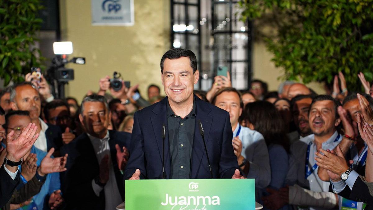 El PP pierde la mayoría absoluta en Andalucía y queda en manos de Vox, el PSOE se hunde y la izquierda andalucista da la sorpresa