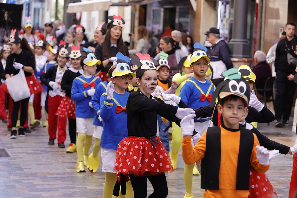 El desfile infantil del Carnaval de Cartagena, en imágenes