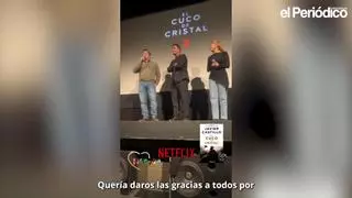 Vídeo | Javier Castillo, Catalina Sopelana y Alberto Félez presentan en Hervás 'El Cuco de Cristal', la nueva serie de Netflix