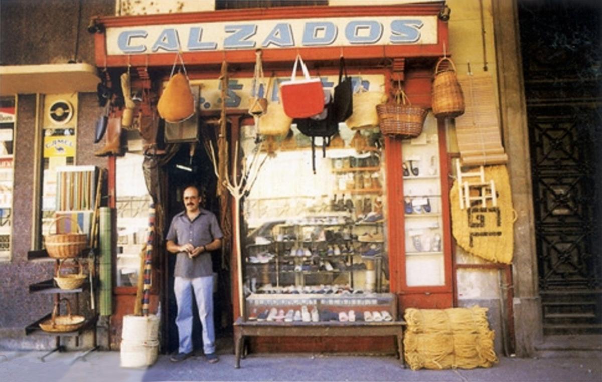 Calzados y cordelería de Sebastián Sieso en 1985