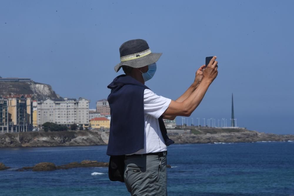 Galicia, en alerta por altas temperaturas que alcanzan los 40º.