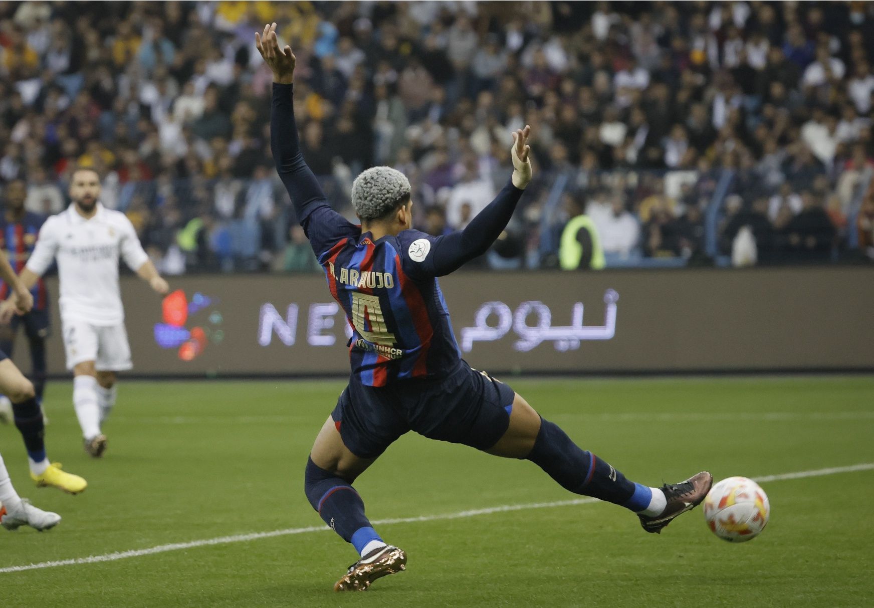 Les millors imatges de la final de la supercopa entre el Madrid i el Barça