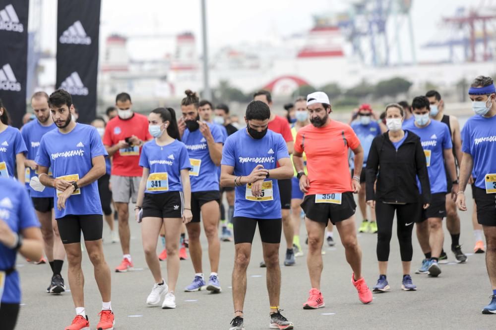 Run for the oceans 2021 en La Marina de Valencia