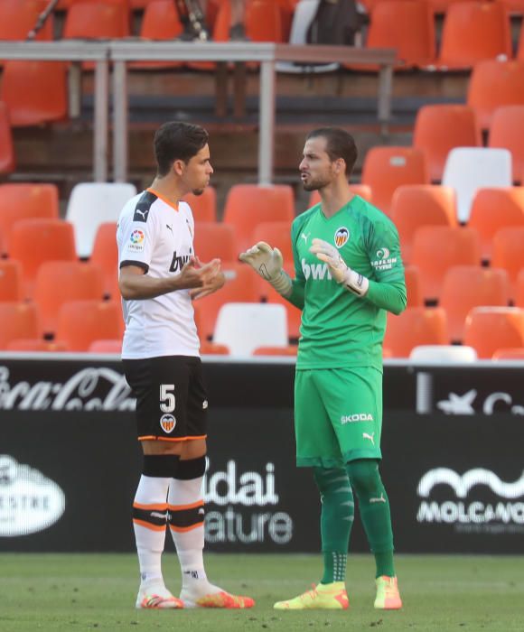 Las imágenes del Valencia CF - Valladolid