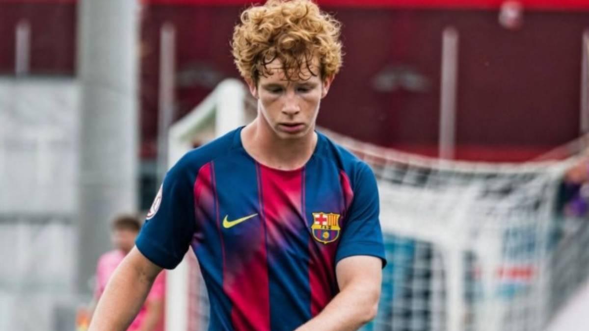 Jordi Pesquer, en una imagen con el Barça