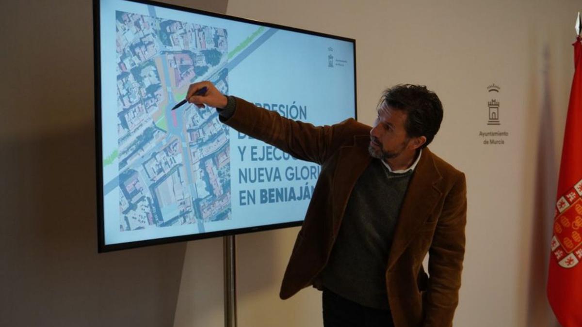 Mario Gómez, en la presentación del proyecto ayer | A.M.
