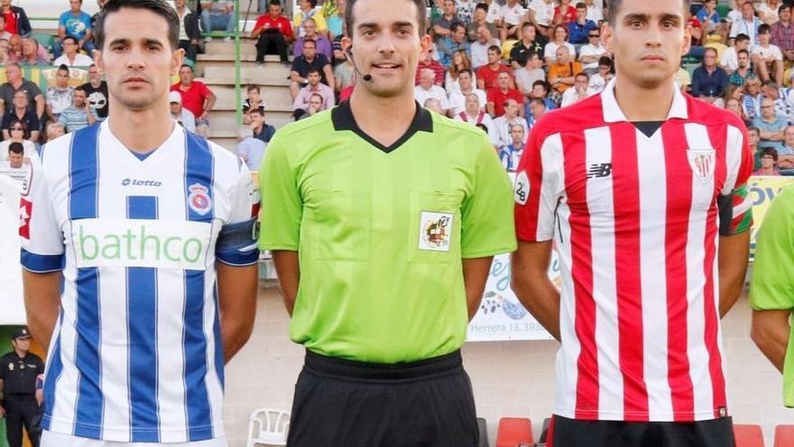 Eder Mallo, en un partido de una temporada pasada.