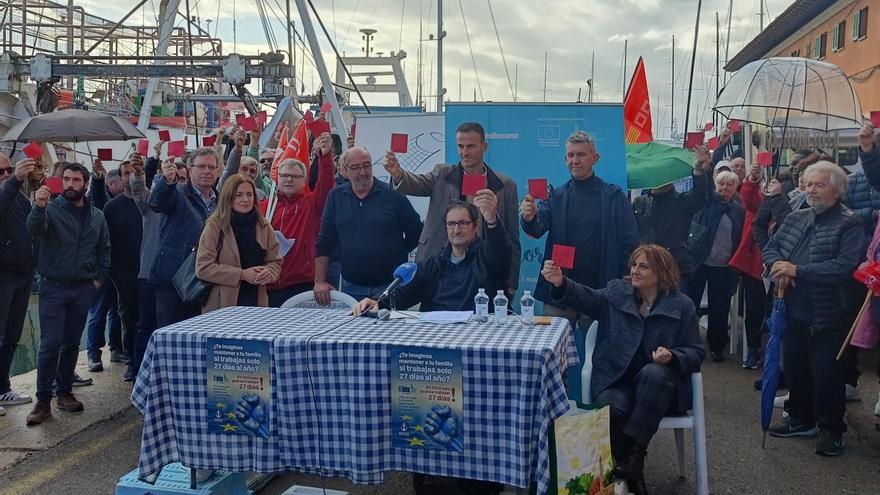 Unión en la huelga de pescadores: &quot;A no ser que queramos comer gambas de Argentina y calamar de Marruecos debemos parar a Europa&quot;