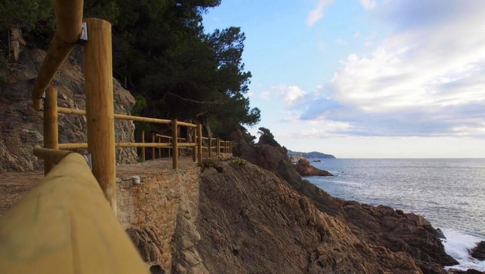 Nou tram del camí de ronda entre Blanes i Lloret