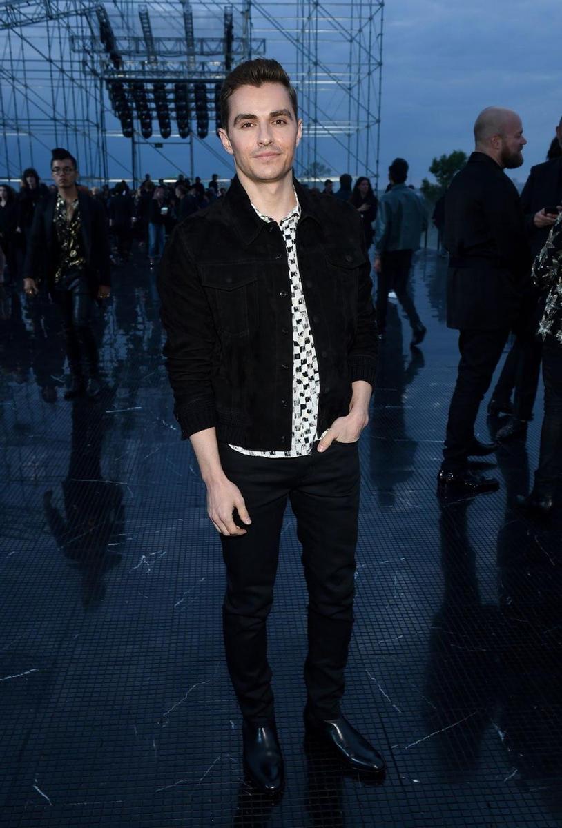 Dave Franco en el desfile de Saint Laurent en Nueva York