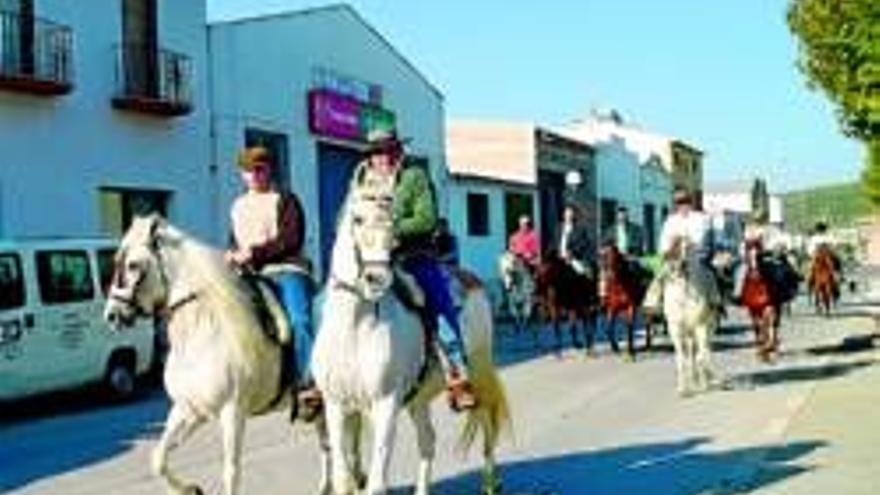 Siete poblaciones participan en un encuentro en torno al caballo