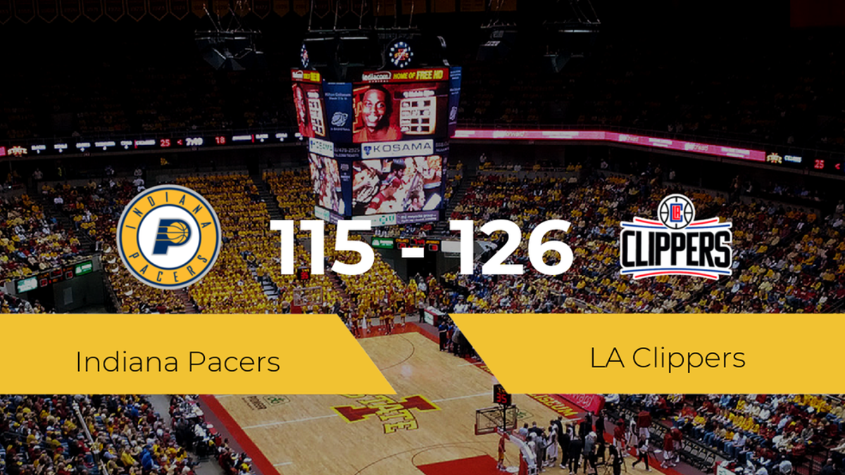 LA Clippers se impone a Indiana Pacers por 115-126