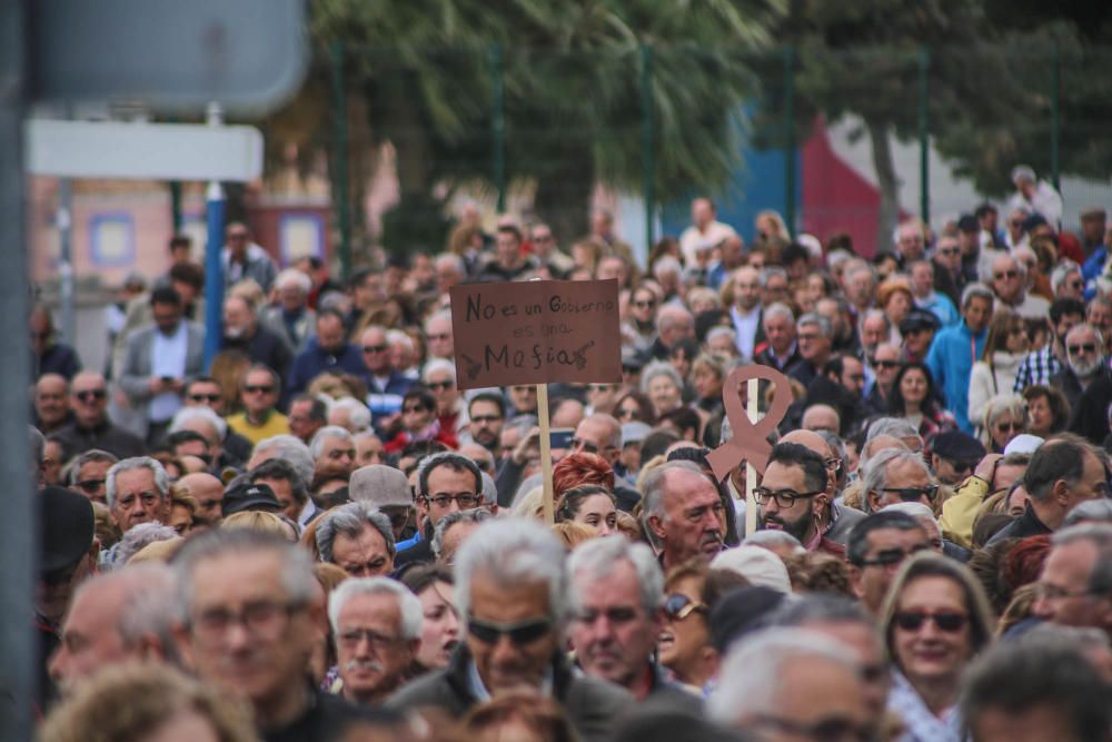 Manifestación en defensa de las pensiones públicas