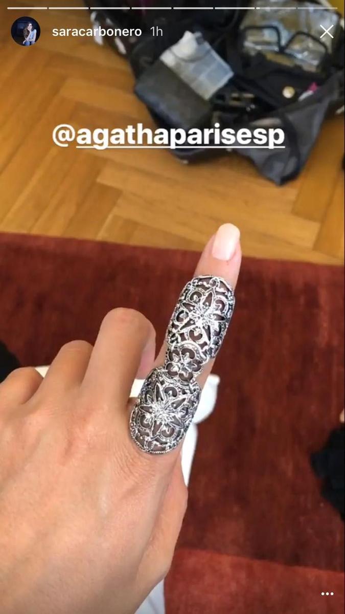 Anillo Agatha Paris Sara Cabonero