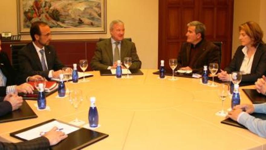 El presidente se reunió en San Esteban con los responsables de ANPER.