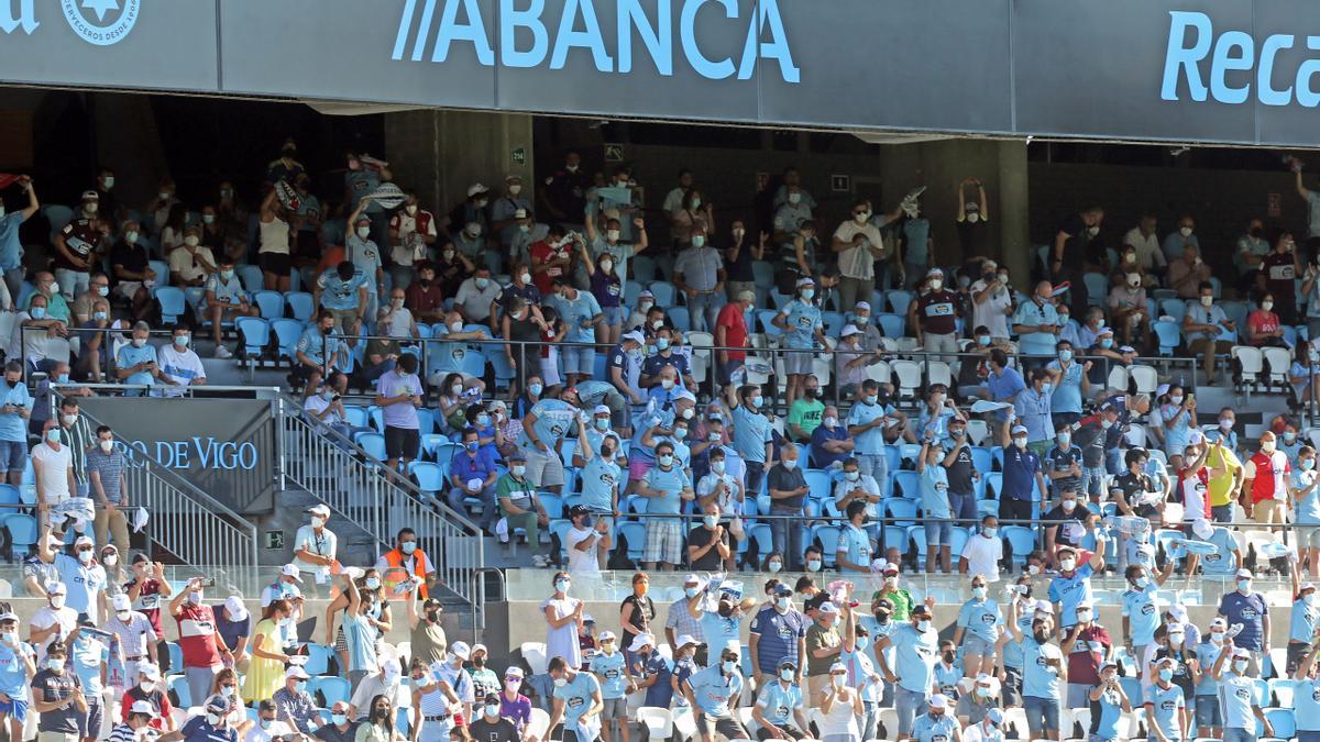 El Celta-Atlético, en imágenes