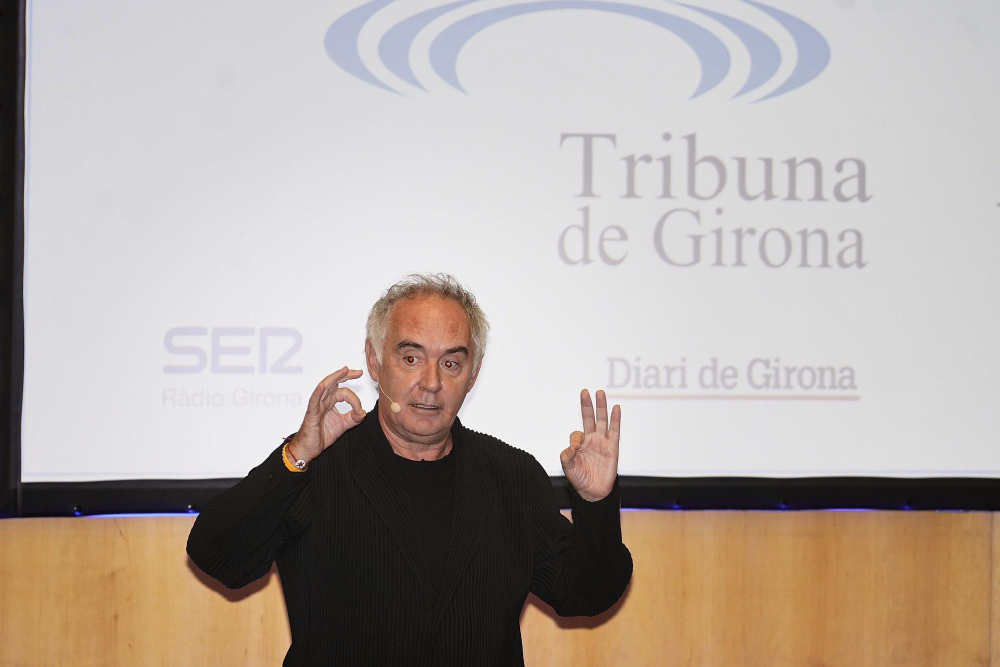 Ferran Adrià presenta elBulli1846 a Tribuna de Girona