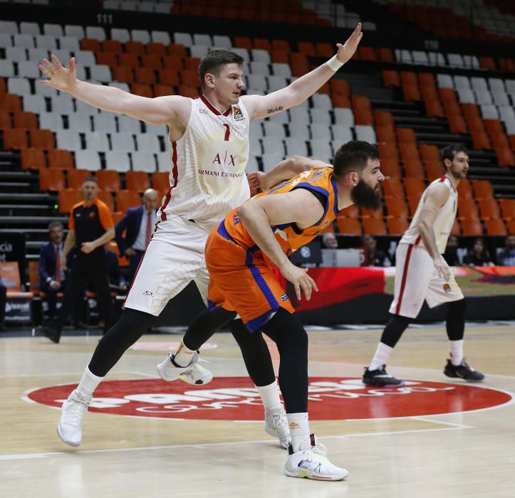 Las imágenes del Valencia Basket - Armani Milano