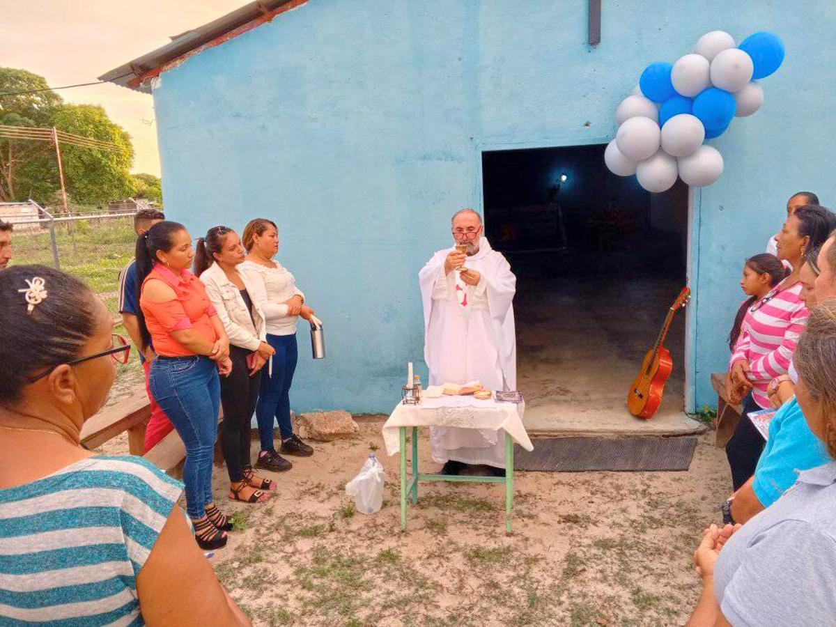 Juan Manuel Barreiro, sacerdote malagueño, en la misión diocesana de Caicara del Orinoco, en Venezuela.