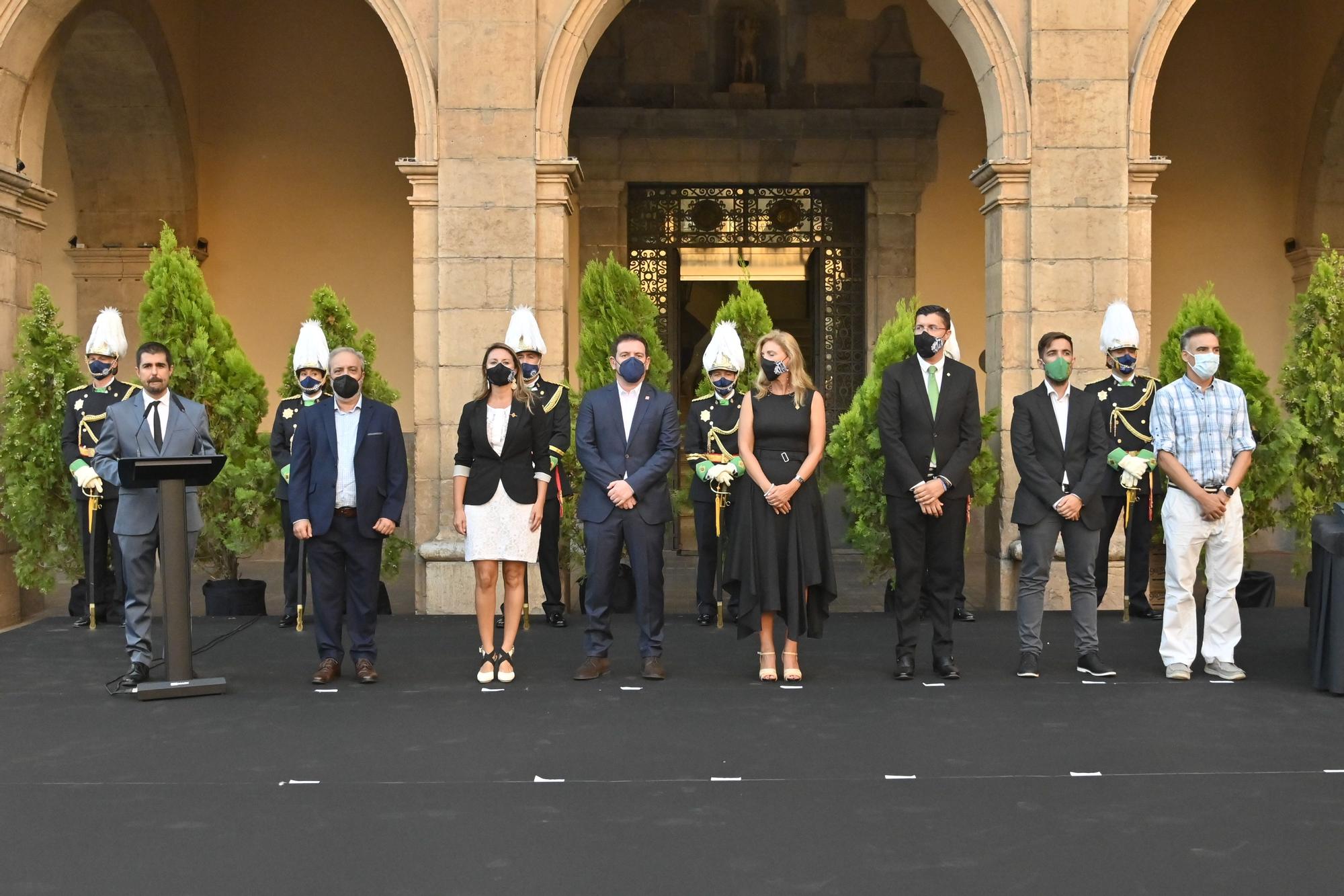 Las imágenes del homenaje a las víctimas del covid