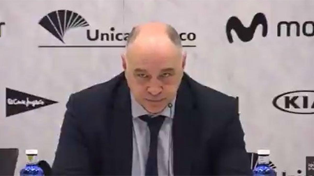 Ni lo sé, ni me importa, la respuesta de Pablo Laso a una pregunta sobre el Barça que dejó a los periodistas sin palabras