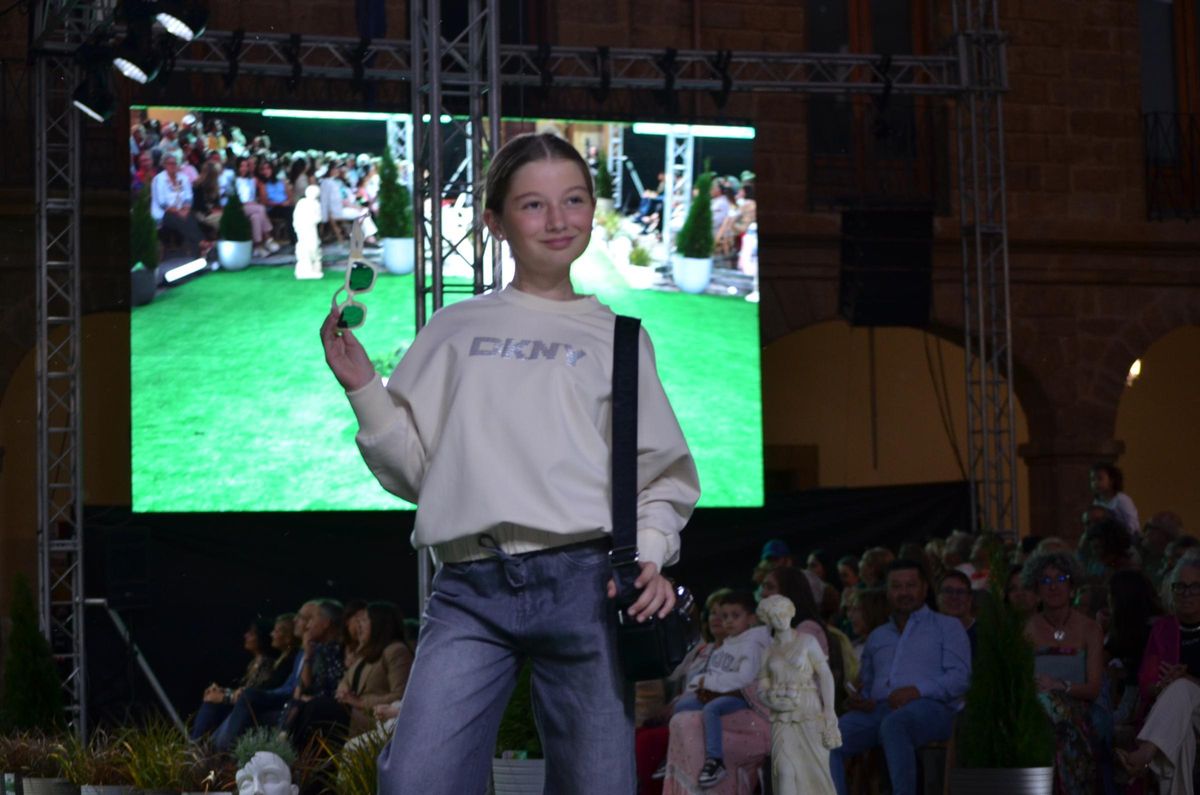 Carla, una de las niñas que participaron en el evento.